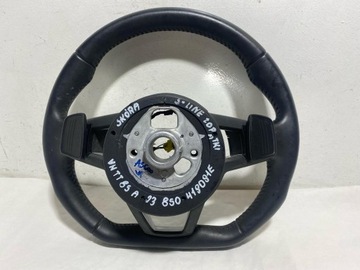 КОЖАНАЯ НАКЛАДКА НА РУЛЬ S-LINE AUDI TT 8S 8S0419091E