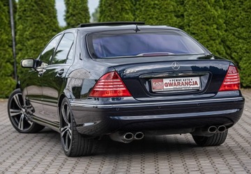 Mercedes Klasa S W220 Sedan 5.0 V8 (500) 306KM 2002 MB w220 S 500 v8 306PS 55AMG Long 120TKM Full Opcja Jak Nowa Gwarancja!, zdjęcie 36