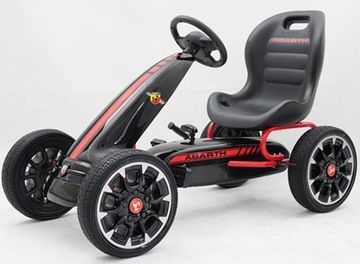 BIG GOKART ABARTH 3-8 ЛЕТ ИЗ ПЕНЫ ПЕДАЛИ ЛИЦЕНЗИЯ НА КОЛЕСА EVA