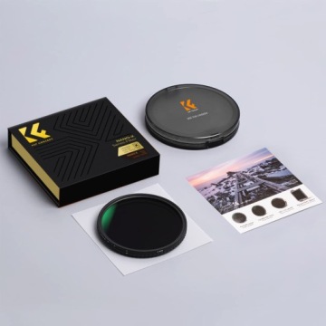 K&F Concept Nano X регулируемый серый фильтр (ND8-ND128) 77 мм