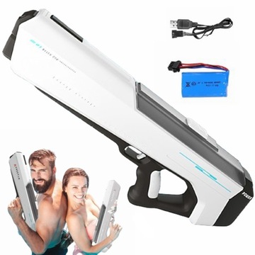 PISTOLET NA WODĘ KARABIN AUTOMAT Elektryczny miotacz wody AKUMULATOR USB