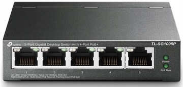 Коммутатор TP-LINK SG1005P 5 x GE (4 x PoE)