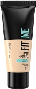 MAYBELLINE PODKŁAD FIT ME 110 PORCELAIN 30ml