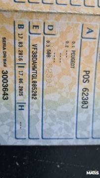 Peugeot 508 I 2016 Peugeot 508 2.0 hdi 181KM Automat Full ledy Navi kamera skora bogata opcja, zdjęcie 3