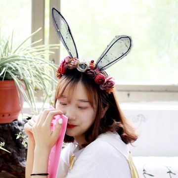 Bunny kostium Dziewczyny Bunny z pałąkiem na głowę