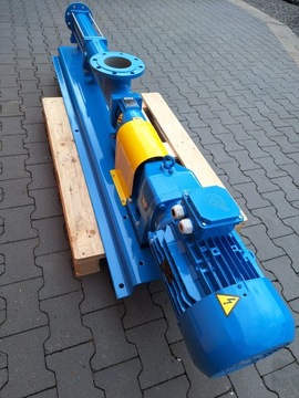 Винтовой насос для всасывающего скруббера грязной воды для очистных сооружений 10м3/ч 12 бар