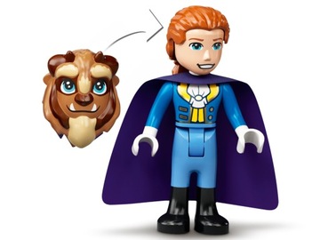 LEGO Disney 43196 Zamek Belli i Bestii