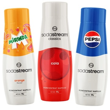 SODASTREAM Koncentrat COLA, PEPSI, MIRINDA