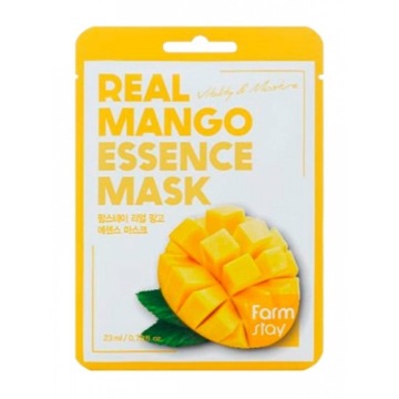 Maseczka do twarzy z ekstraktem z mango FarmStay Real Mango Essence 23ml
