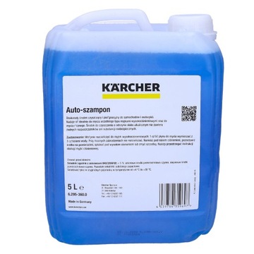 KARCHER АВТОШАМПУНЬ АВТОМОЮЩАЯ ЖИДКОСТЬ 5л