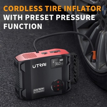 4 w 1 POWERBANK BOOSTER STARTER UTRAI 2000A 12V