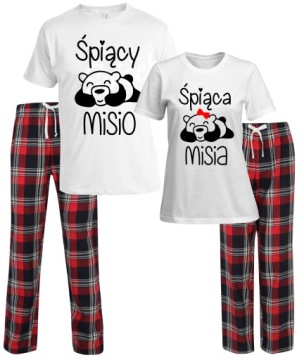 2x пижамы для пар в клетку в качестве подарка на День святого Валентина HIT