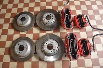 СУППОРТЫ BREMBO ПЕРЕДНИЕ ДИСКИ AUDI RS6 C6 A8