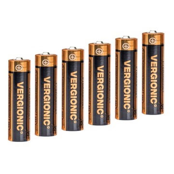 BATERIE ALKAICZNE 6 SZT R6 AA VERGIONIC