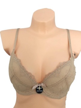 Biustonosz Gossard Superboost Lace plunge 32DD/70E nude/beżowy