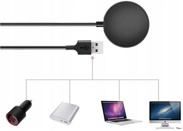 ЗАРЯДНОЕ УСТРОЙСТВО ДЛЯ SAMSUNG GALAXY WATCH 3/4/5/6 40/42/44/45/46/47 мм АКТИВНЫЙ 1/2