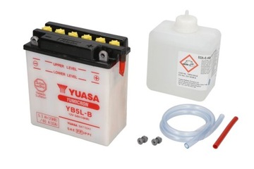Akumulator motocyklowy Yuasa YB5L-B 5.3Ah 60A
