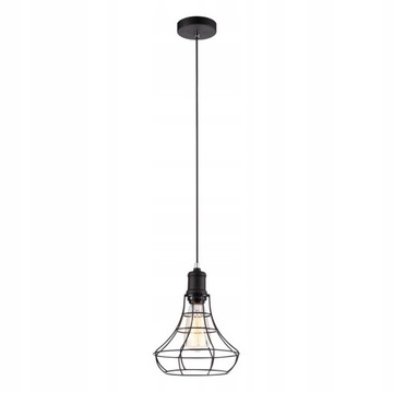 Lampa wisząca Italux Synthia E27 zwis pojedynczy metal