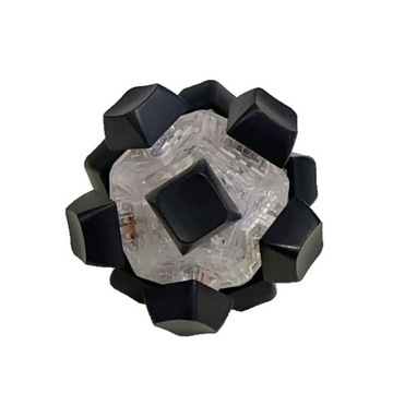 Klawiatura Fidget Toy Button Fidget Mini Fidget Toy Party Gift Pomarańczowy Czerwony