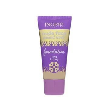 INGRID COSMETICS NUDE FACE 24 NUTTY PODKŁAD KRYJĄCY 30 ML