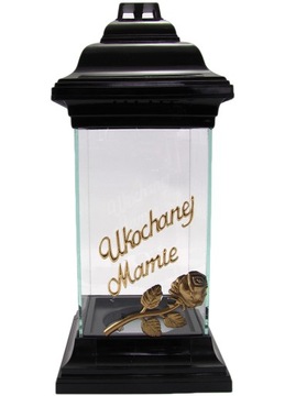 Znicz dla mamy kapliczka czarna dzień mamy