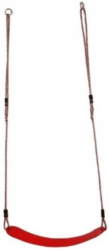 A4B HUŚTAWKA ELASTYCZNA MOCNA PLAC ZABAW CZERWONA