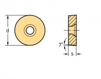 Płytka skraw. RCMT10T3MOSN BP35A