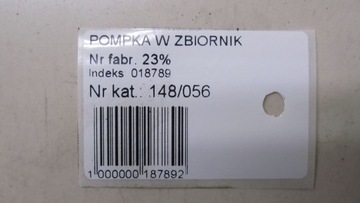 SUZUKI SX4 S-CROSS 1.0 ČERPADLO PALIVA 15100-64R00