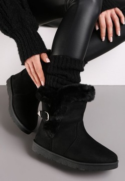 Czarne Śniegowce 39