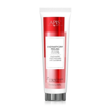 APIS ŻURAWINOWA WITALNOŚĆ Enzymatyczny peeling do twarzy z żurawiną, 100 ml