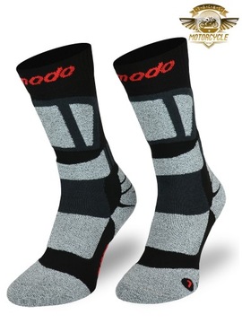 Мотоциклетные носки с ионами серебра для езды на мотоцикле.