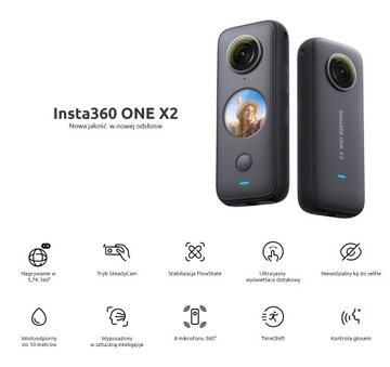 Insta360 ONE X2 — камера 360° 5,7K