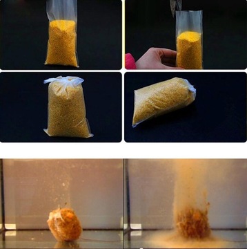 100 пакетов ПВА для ловли водяного карпа.