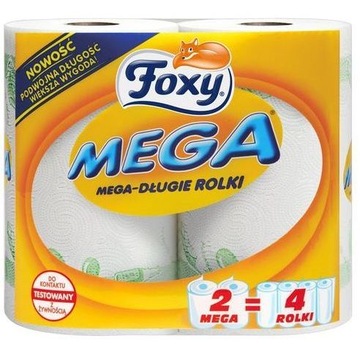 Foxy Ręcznik Papierowy Mega 2 rolki