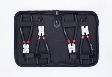 Набор швейных плоскогубцев с цилиндрическими наконечниками диаметром 9 дюймов.