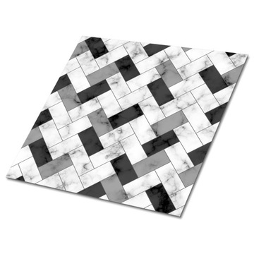 Panel kafelek winylowy 30x30 cm Marmurowa jodełka
