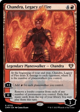 MTG Chandra, Legacy of Fire (R)