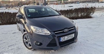 Ford Focus III Sedan Facelifting 1.0 EcoBoost 100KM 2014 Ford Focus Wzorowy Klima - Tempomat - Parkasist - Alufelgi - Zarejestrowa, zdjęcie 24