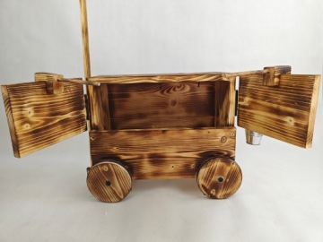 Мобильная конюшня для хобби-лошадей Art of Mind — крытая повозка, повозка с двумя лошадьми