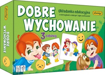 Układanka Dobre Wychowanie Mini Adamigo