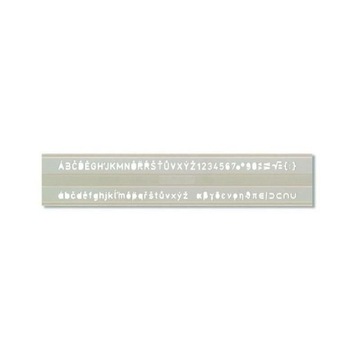 Szablon literowo-cyfrowy 14/1,4mm Koh-I-Noor