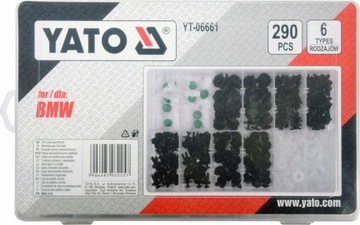 НАБОР АВТОМОБИЛЬНЫХ ЗАЖИМОВ, 290 ШТ.