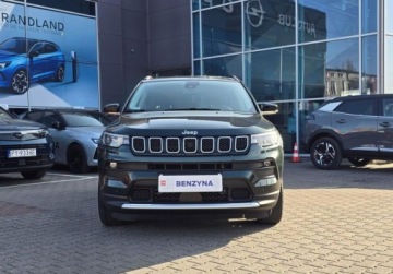 Jeep Compass II SUV Facelifting 1.3 GSE T4 130KM 2021 Jeep Compass 1,3 TMAir 130KM Limited - PL, jeden wl., serwis ASO, bezwypad, zdjęcie 8