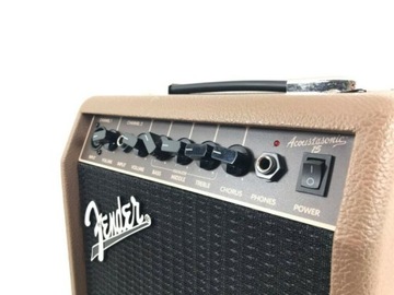 FENDER ACOUSTASONIC 15W ACOUSTIC COMBO ГИТАРНЫЙ УСИЛИТЕЛЬ 10ВТ