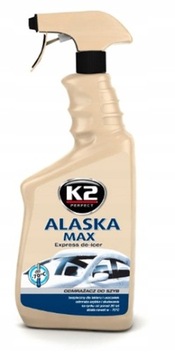 K2 J1O66 ALASKA ODMRAŻACZ DO SZYB 700ML ZESTAW 2SZ