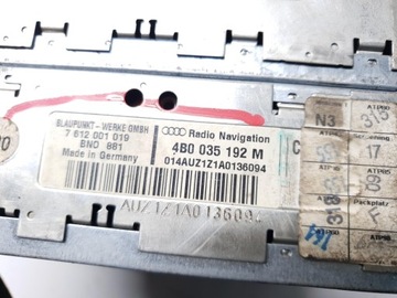 РАДИО НАВИГАЦИЯ AUDI A6 C5