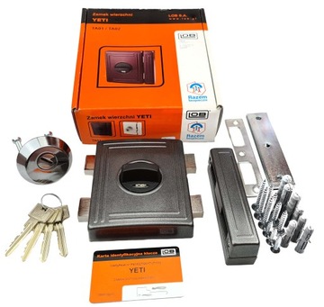 ZAMEK NAWIERZCHNIOWY LOB YETI XT (TA601) ATEST 7