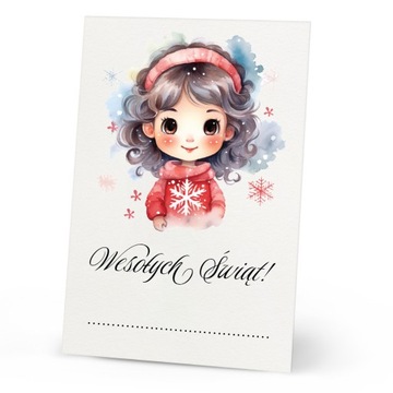 ПОДАРОЧНЫЕ ЭТИКЕТКИ праздники Новогодние бирки (10 шт.)