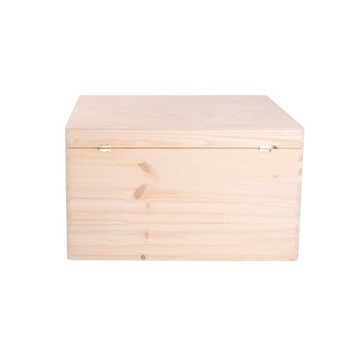 Ящик-сундук деревянный с замком 34,5x25x19,2 см