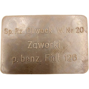Zestaw naprawczy gaźnika Fiat 126p